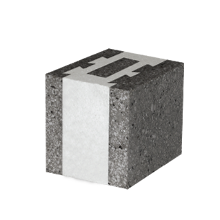 20x20x40cm Takozlu Yarm Blok